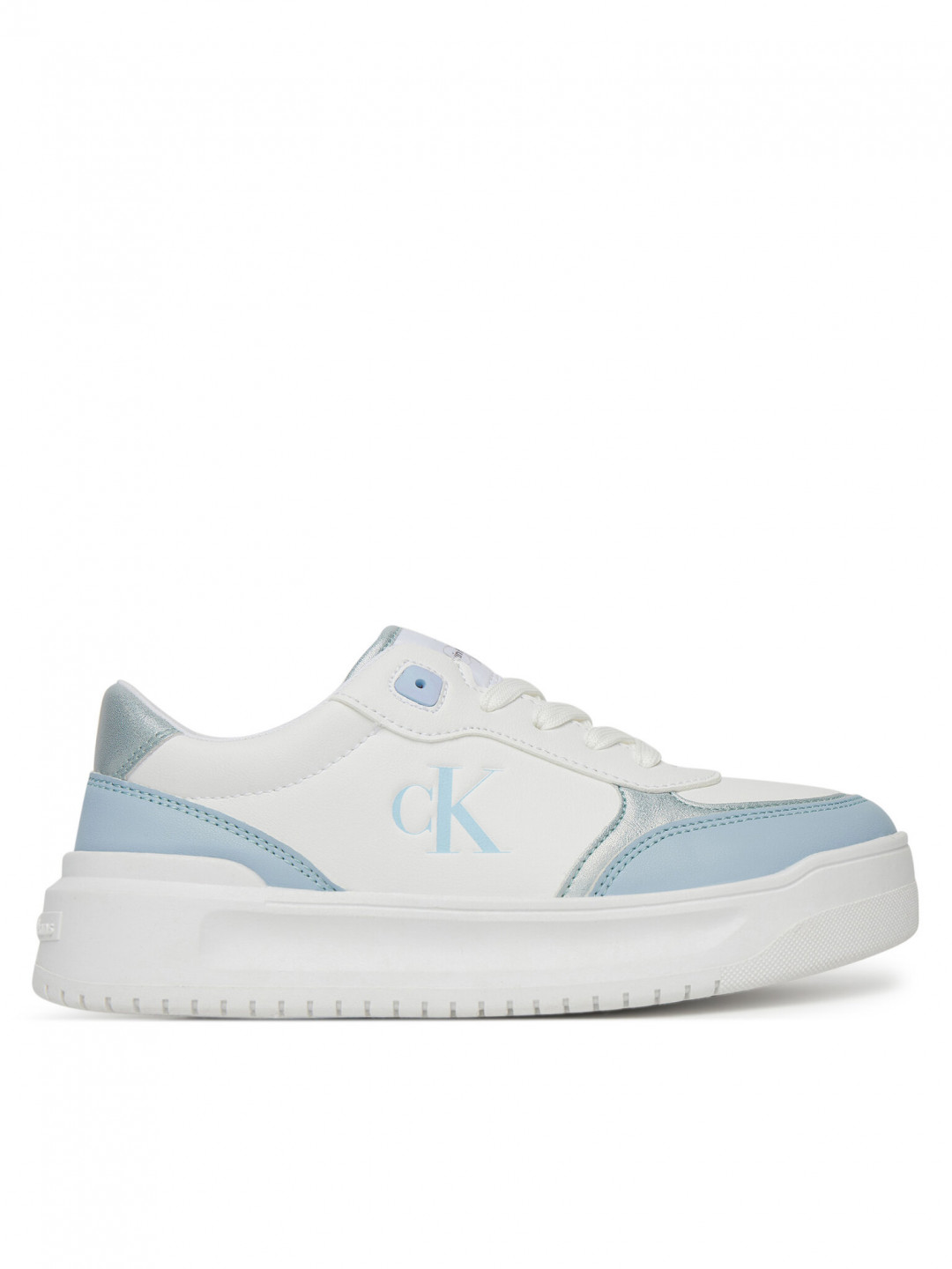 Calvin Klein Jeans Sneakersy Low Cut Lace-Up V3A9-82020-1355 Bílá